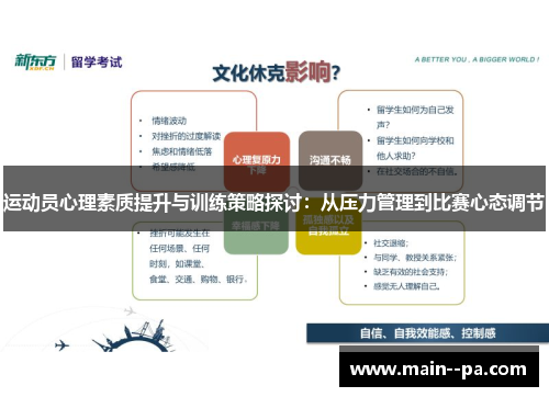 运动员心理素质提升与训练策略探讨：从压力管理到比赛心态调节